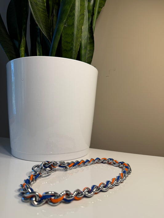 Dog chain collar