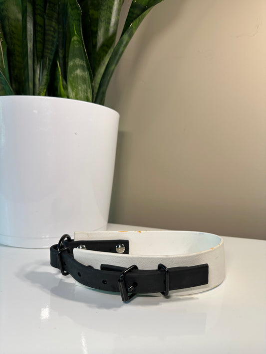 Black & White O Ring Collar- Dog Dog Goose