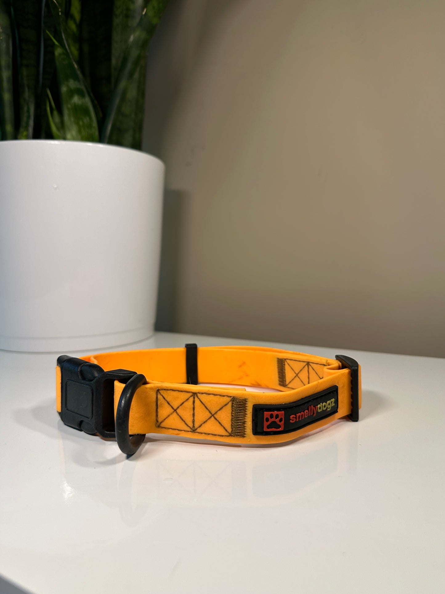 Smelly Dog Orange Collar M/L