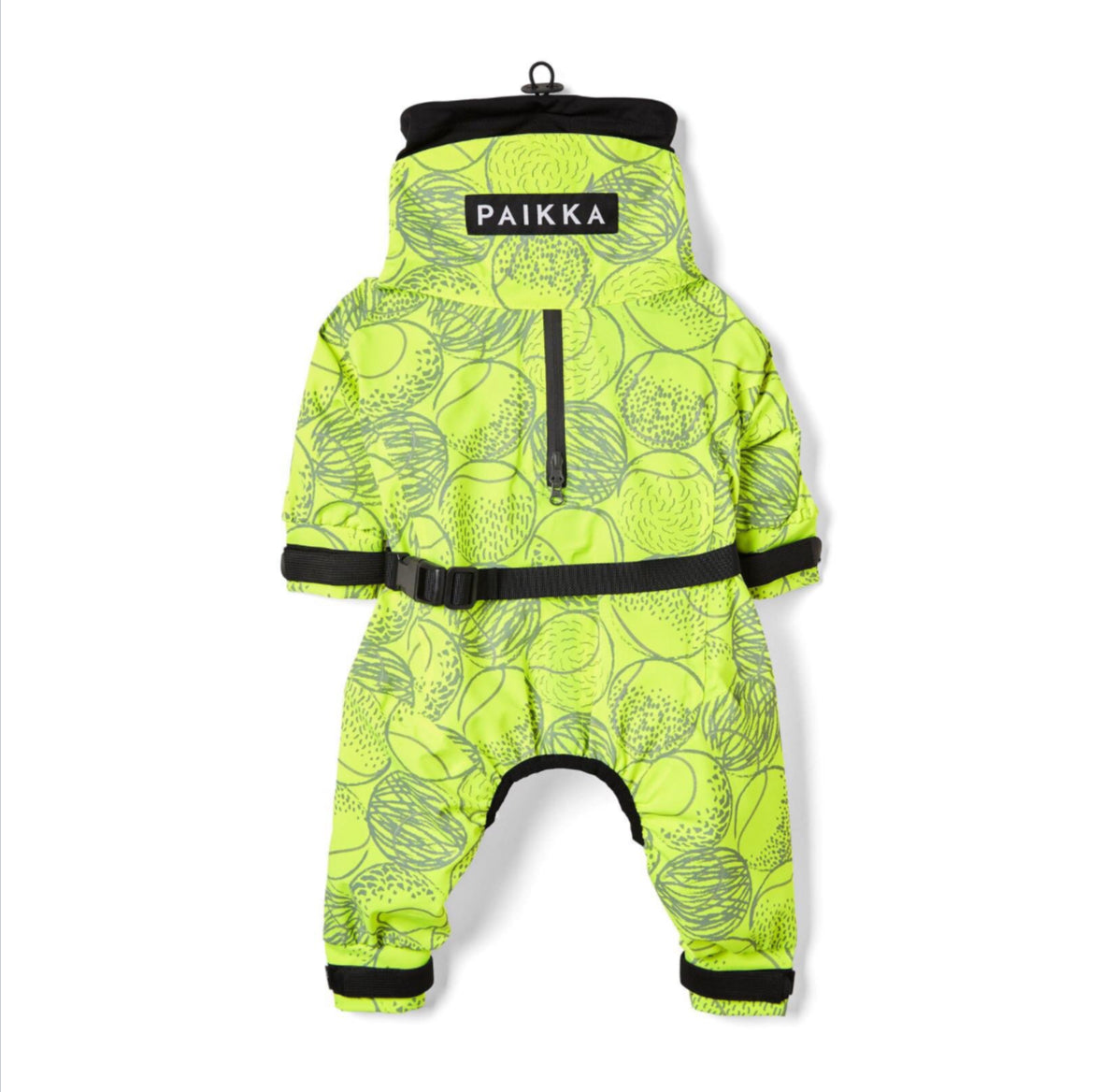 PAIKKA Neon Yellow Rain Suit 40cm/16 inch